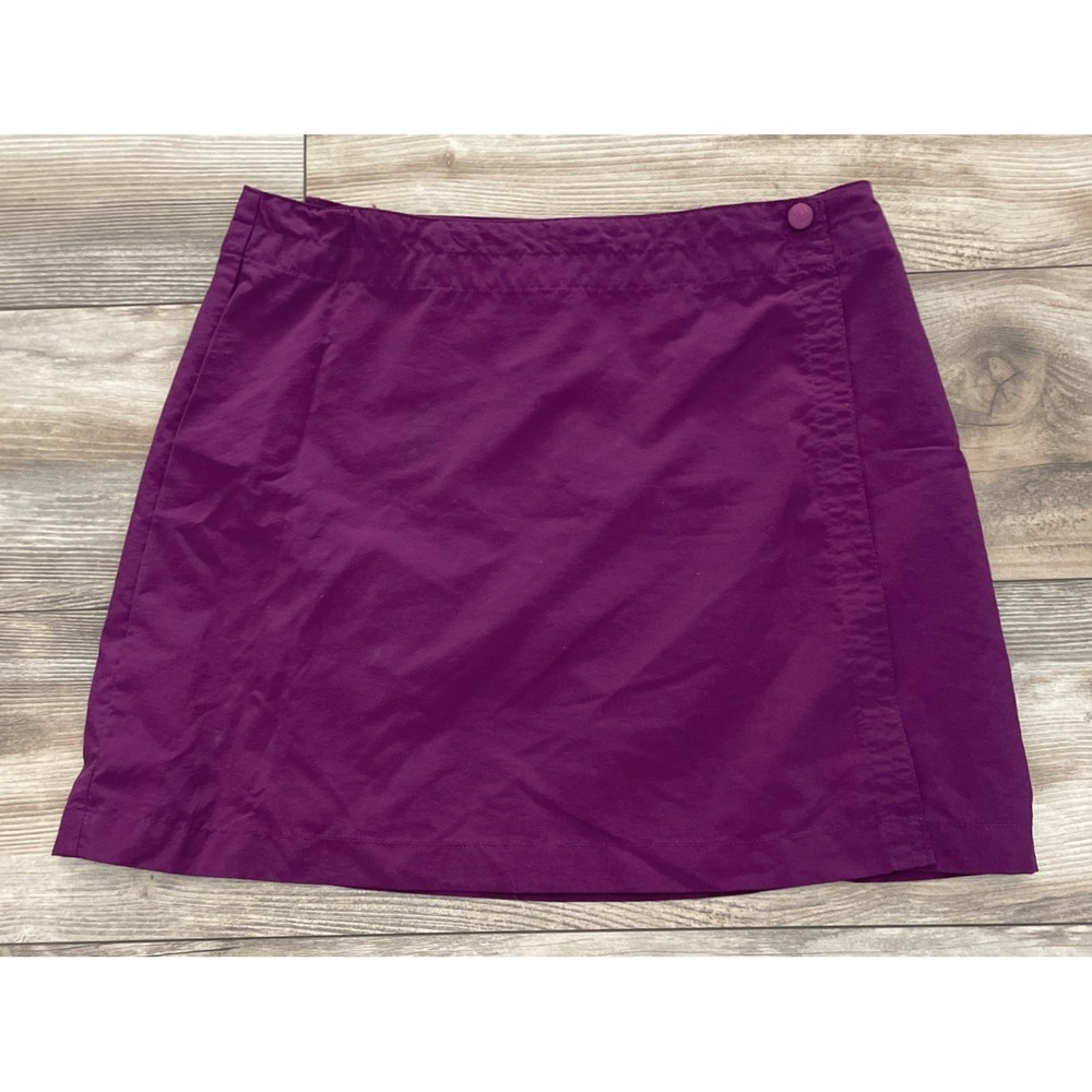 Columbia Women's Purple Button Rip skirt Size 8